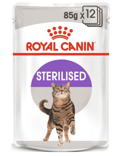 ROYAL CANIN Cat Sterilised în aspic 12 x 85 g