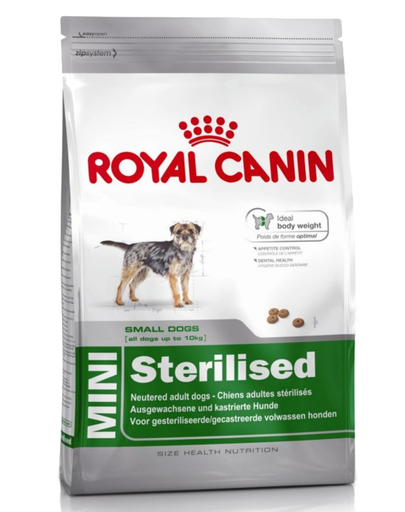 Royal Canin Mini Sterilised Adult hrana uscata caine sterilizat, 8 kg 