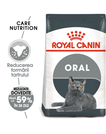 Royal Canin Oral Care Adult hrana uscata pisica pentru reducerea formarii tartrului, 8 kg 
