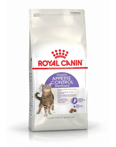 Royal Canin Sterilised Apetite Control Adult hrana uscata pisica sterilizata pentru reglarea apetitului, 2 kg 