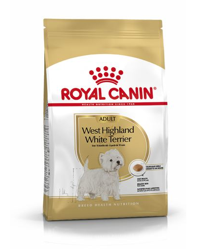 Royal Canin West Highland Terrier Adult hrana uscata caine Westie, 3 kg 