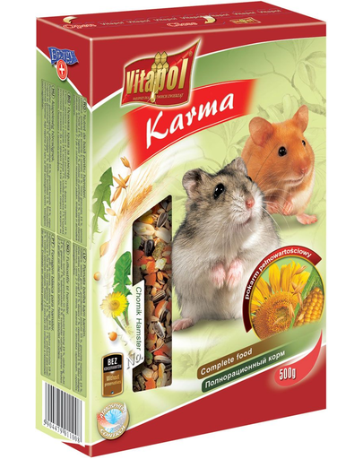 VITAPOL Hrană pentru hamster 500 g