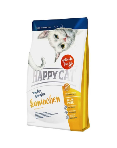HAPPY CAT Sensitive Grainfree iepure 1,4 kg
