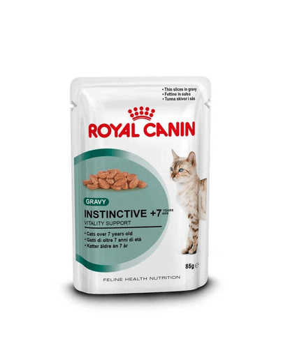 Royal Canin Instinctive 7+ hrana umeda in aspic pentru pisica senior, 12 x 85 g 