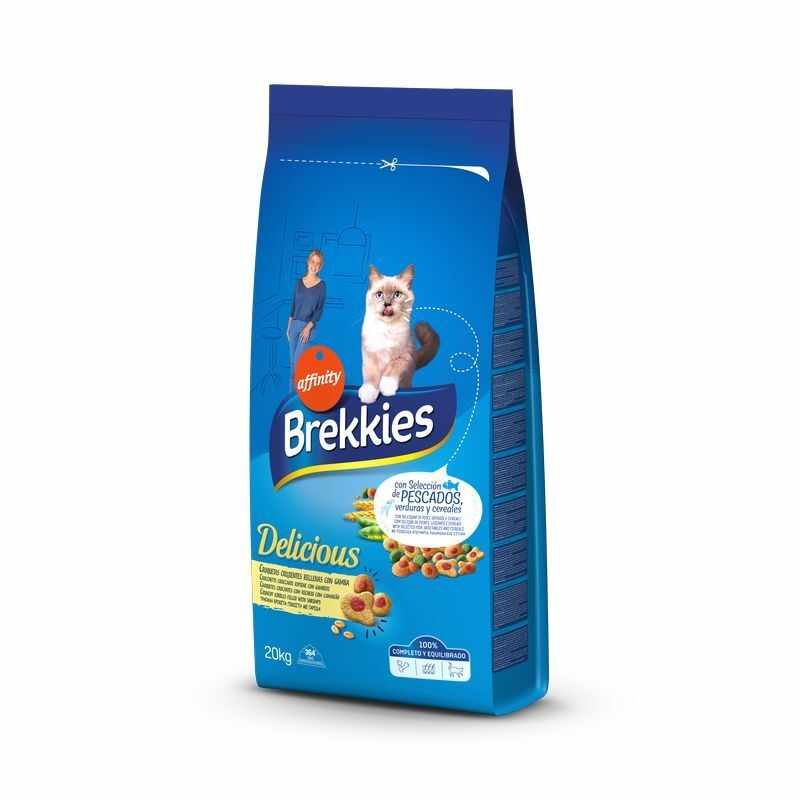 Brekkies Excel Cat Delice Peste, 20 kg