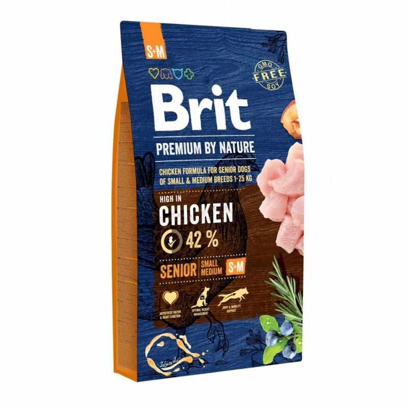 Brit Premium by Nature Senior S plus M, 8 kg