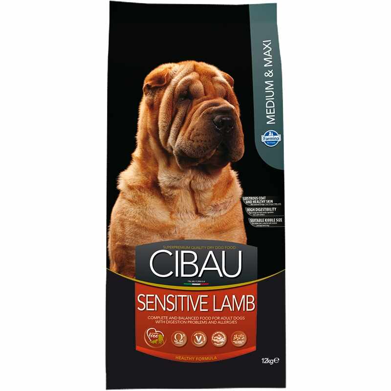 Cibau Dog Sensitive Lamb Medium-Maxi 12 Kg
