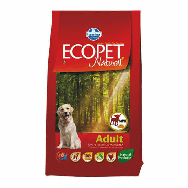 Ecopet Natural Dog Adult Mini 12 Kg
