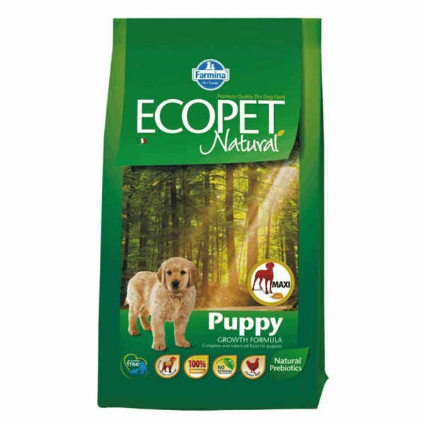 Ecopet Natural Puppy Maxi 12 Kg