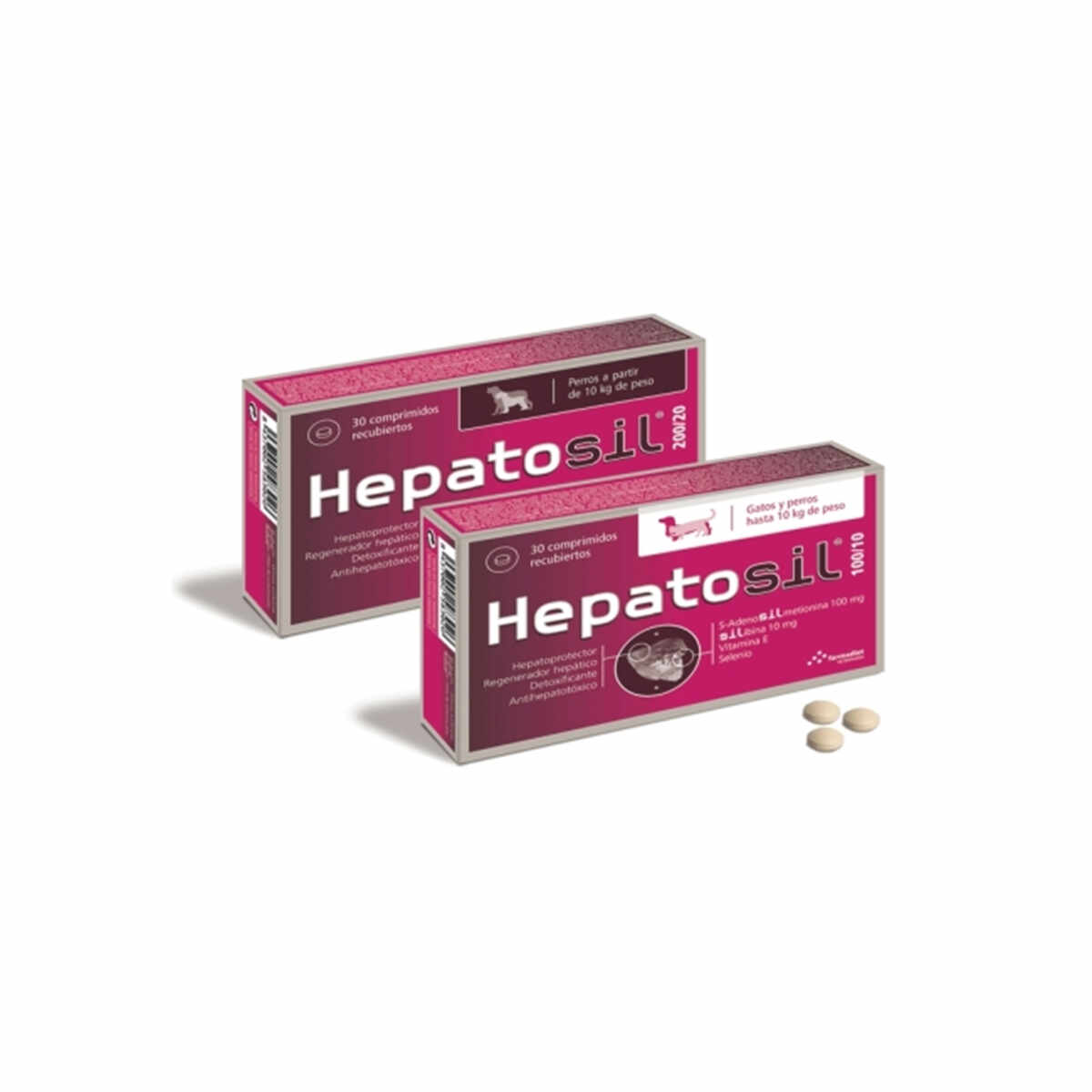 Hepatosil 100/10 x 30 tablete