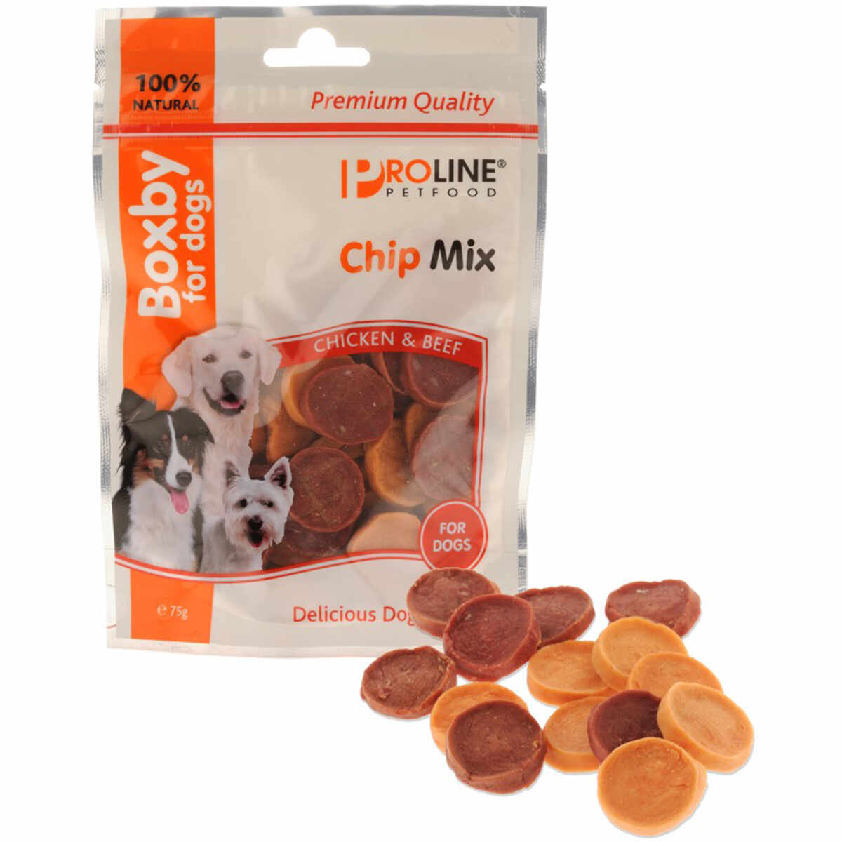 Proline Dog Boxby Chip Mix 75g