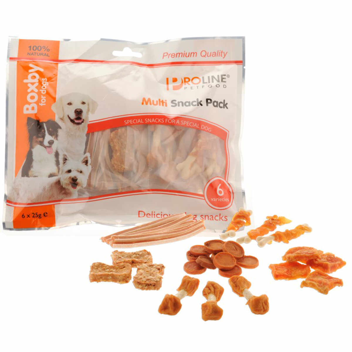 Proline Dog Pachet Multi Snack 6 x 25 g
