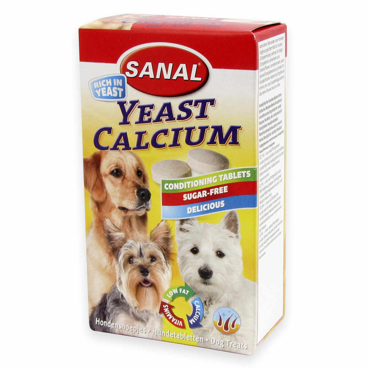 Sanal Dog Yeast Calcium 100 tablete