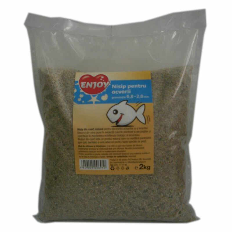 Enjoy Nisip acvariu 0.8 - 2 mm 2kg