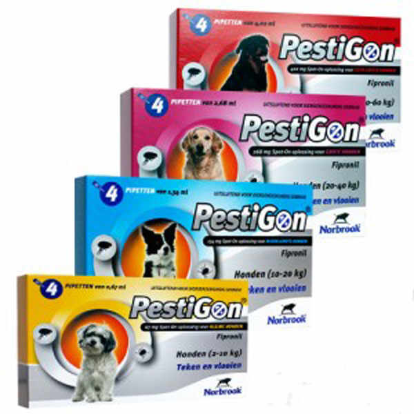 Pestigon Dog S (2-10 kg) 4 pipete