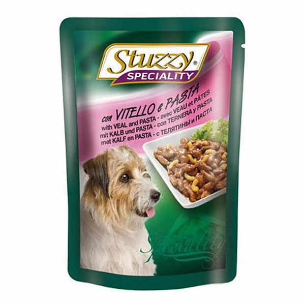 Stuzzy Speciality Dog Vitel si Paste 100 g