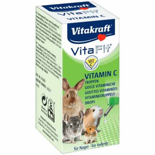 Vitamine pentru rozatoare, Vitakraft Vitafit Vitamina C, 10 ml