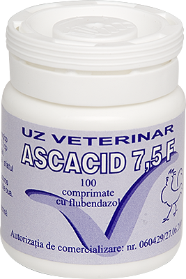 ASCACID 7.5% F, 100 comprimate
