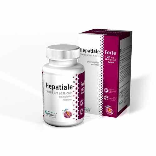 HEPATIALE FORTE SMALL BREED & CATS 170 MG - 40 CAPSULE TWIST OFF