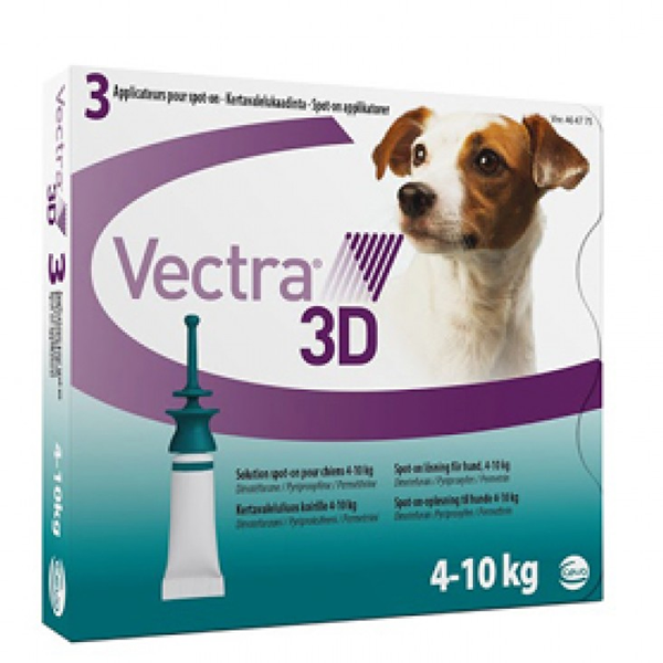 VECTRA 3D 4-10 kg/ 3 pipete