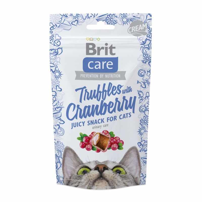 Brit Care Cat Snack Truffles Cranberry, 50 g