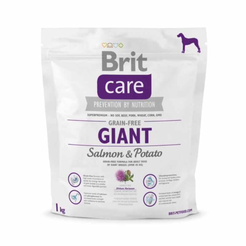 Brit Care Grain-free Giant Salmon and Potato, 1 kg