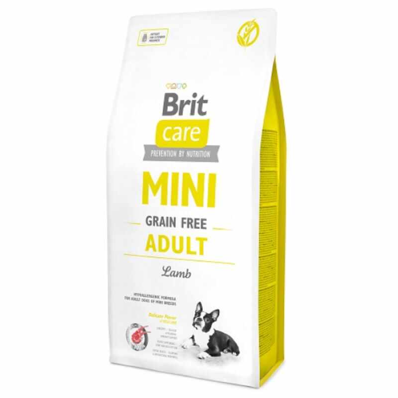 Brit Care Mini Grain Free Adult Lamb, 7 kg