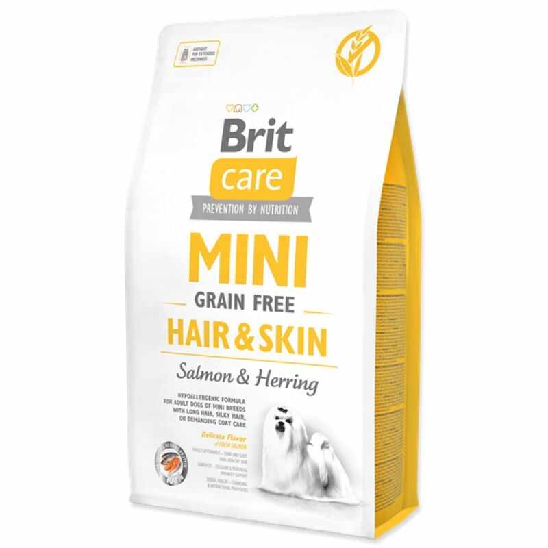 Brit Care Mini Grain Free Hair and Skin, 2 kg