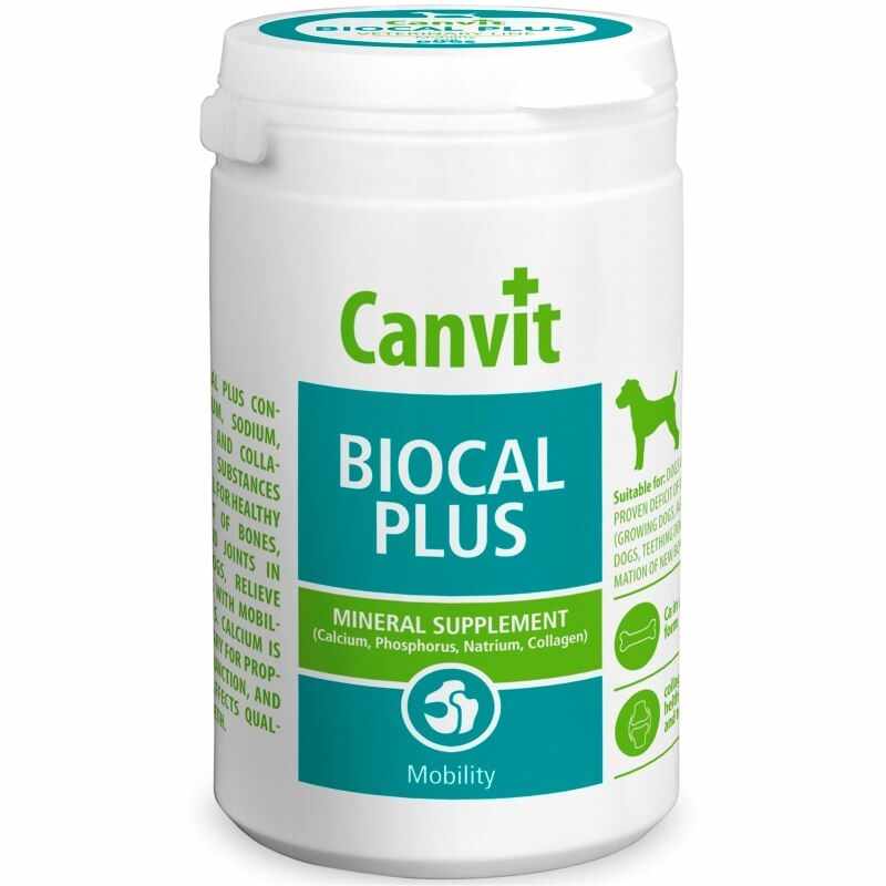 Canvit Biocal Plus for Dogs, 500 g