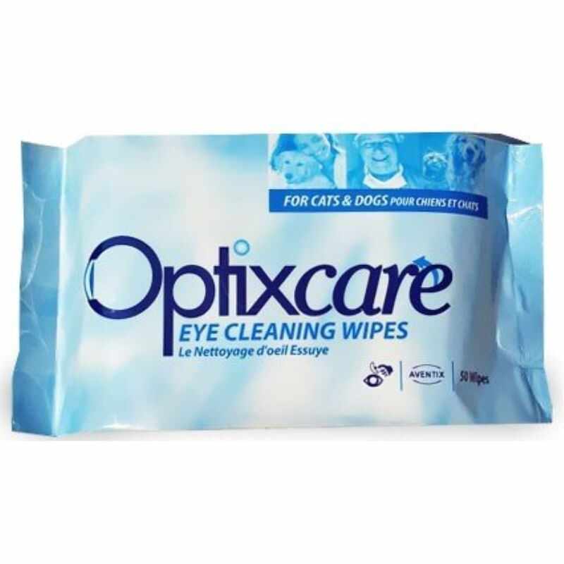 Optixcare EYE CLEANING WIPES, 50 servetele umede