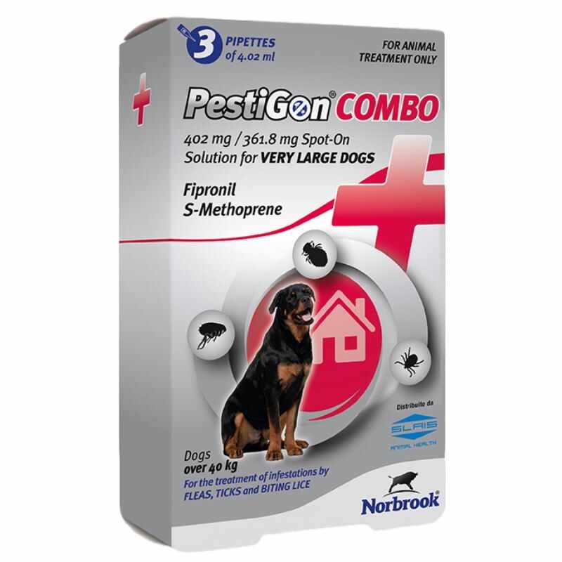 PestiGon Combo Dog XL ( > 40 kg), 3 pipete