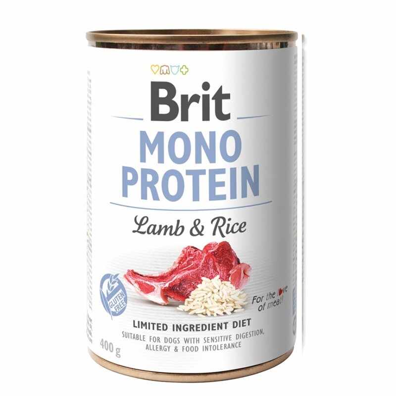Brit Mono Protein Lamb & Brown Rice, 400 g