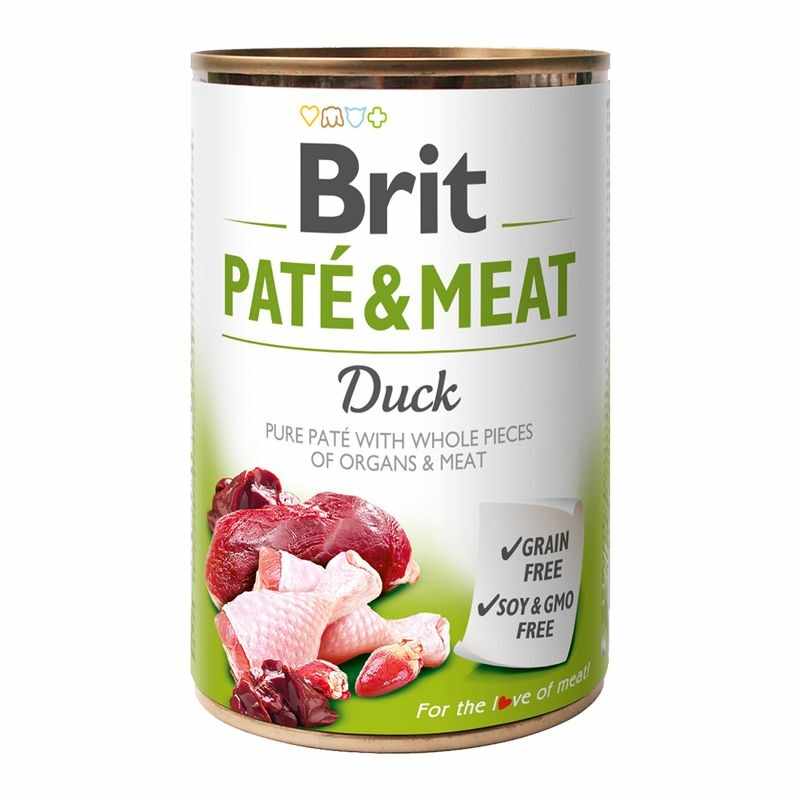 Brit Pate & Meat Duck, 400 g