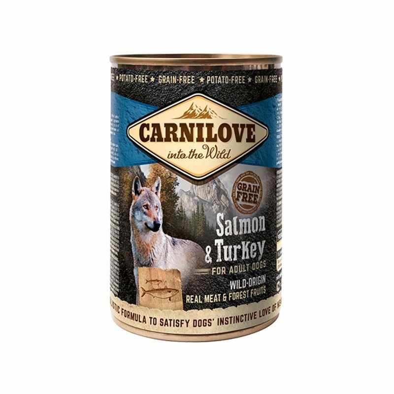 Carnilove Dog Wild Meat, Salmon & Turkey, 400 g