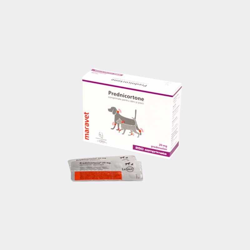 Prednicortone 20 mg, 250 tablete