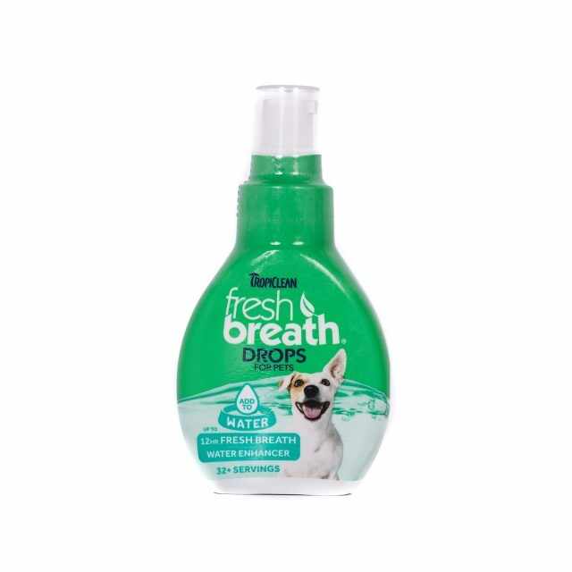 Tropiclean Fresh Breath Drops For Pets, 65 ml