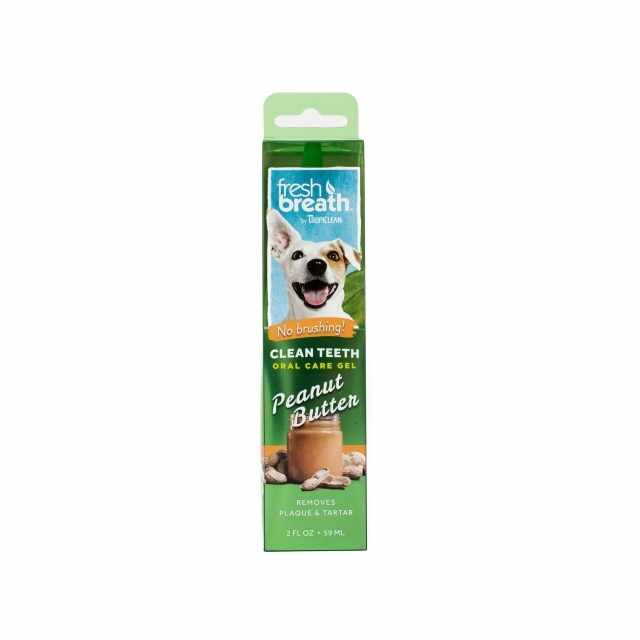 Tropiclean Fresh Breath Oral Care Gel Peanut Butter, 59 ml