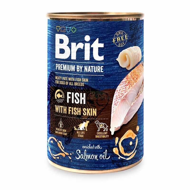 Brit Premium by Nature Fish with Fish Skin, 400 g
