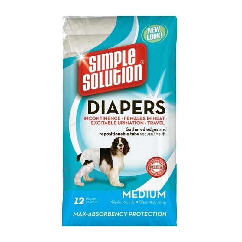 Simple Solution Pampers M, 12 bucati