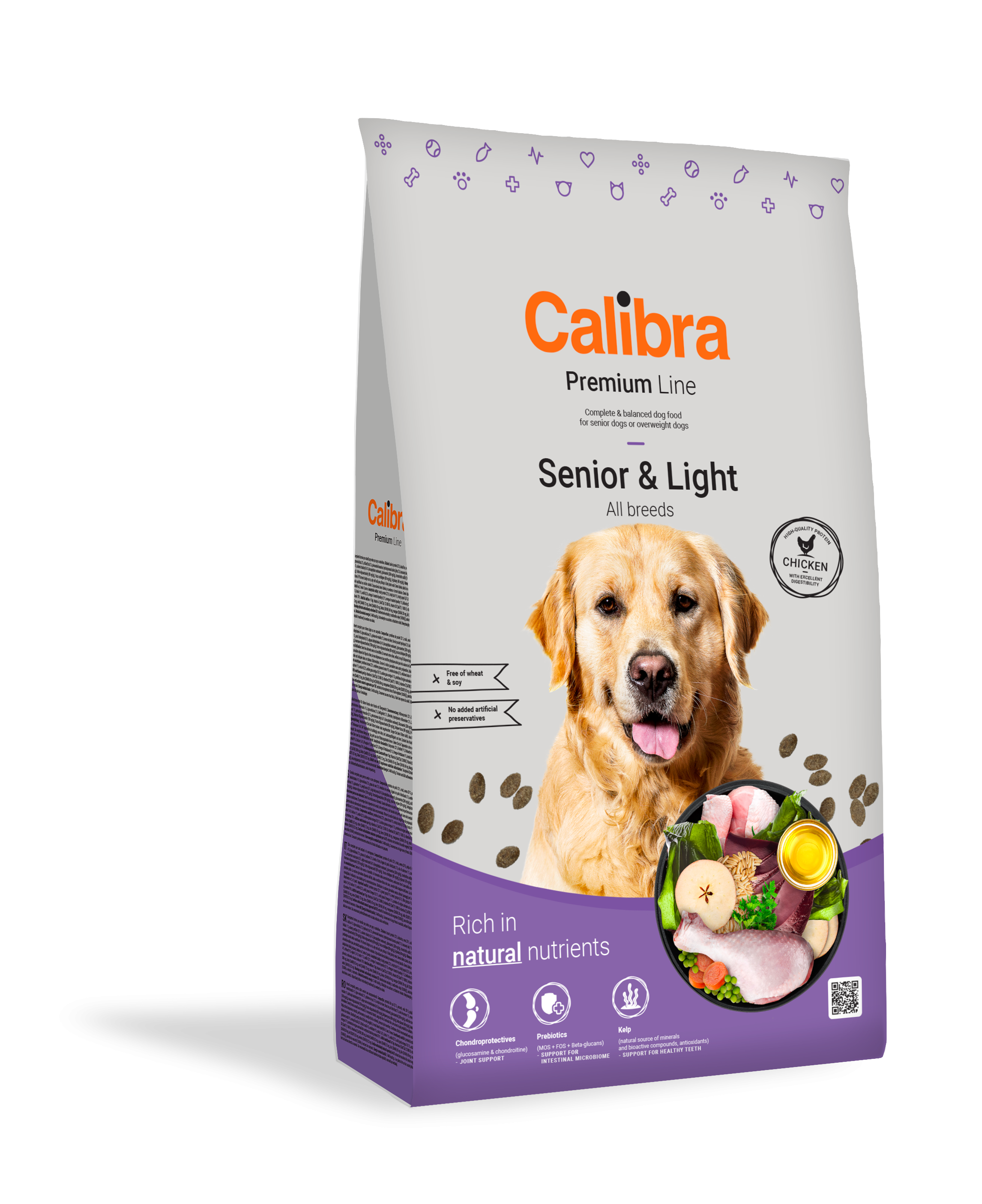 Calibra Dog Premium Line Senior & Light, 12 kg