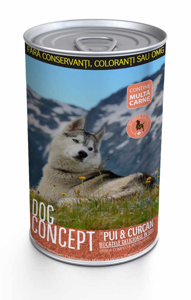 DOG CONCEPT Curcan/ Pui 415 g