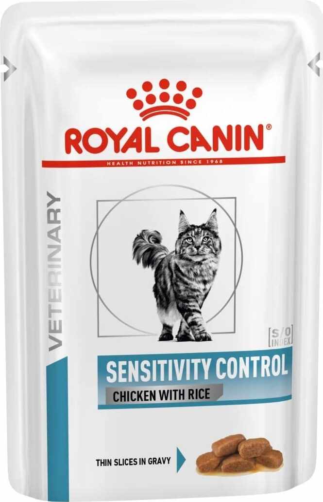 Royal Canin Sensitivity Control Cat, 12 plicuri x 85 g
