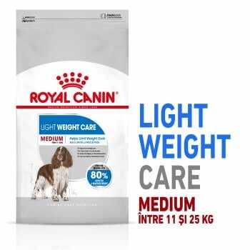 Royal Canin Medium Light Weight Care Adult, hrană uscată câini, managementul greutății, 10kg