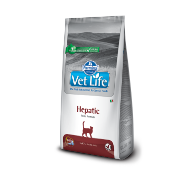 Vet Life Natural Diet Cat Hepatic 10 kg