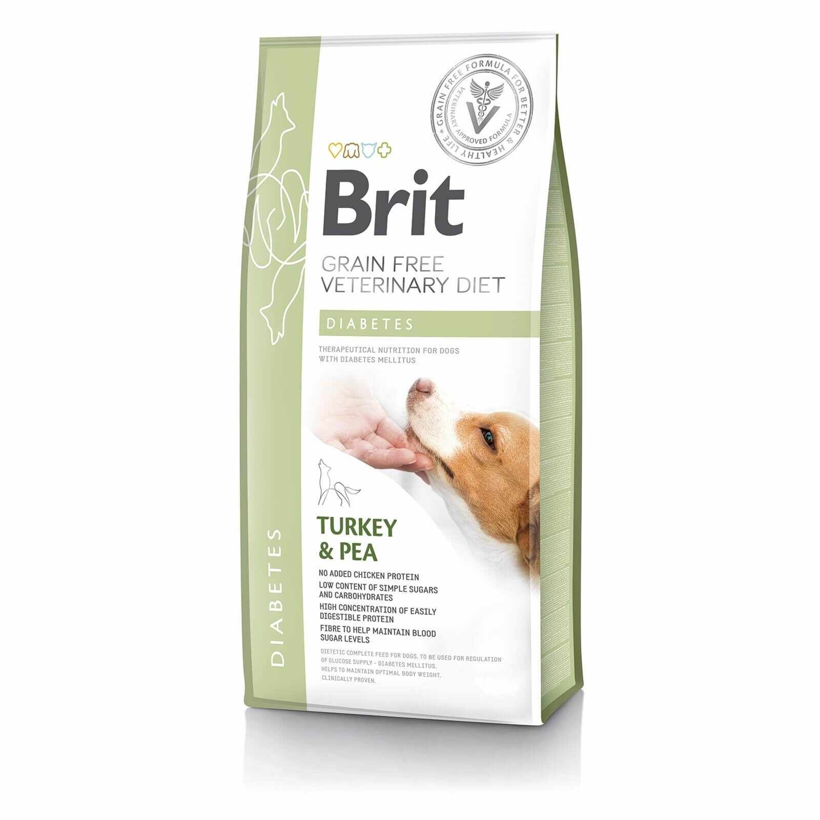 Brit Grain Free Veterinary Diets Dog Diabetes, 12 kg