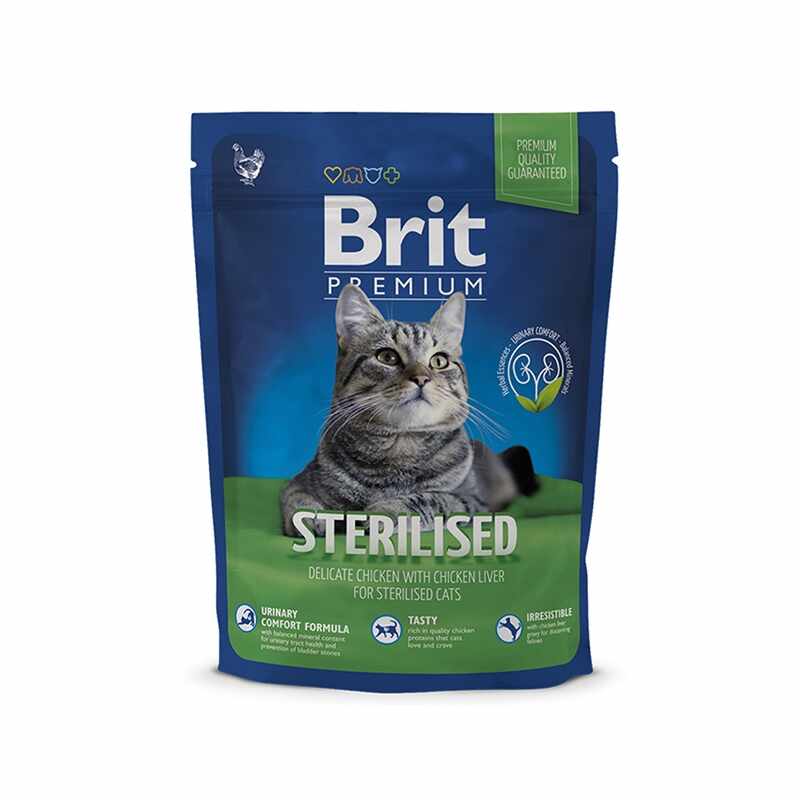 Brit Premium Cat Sterilised, 300 g