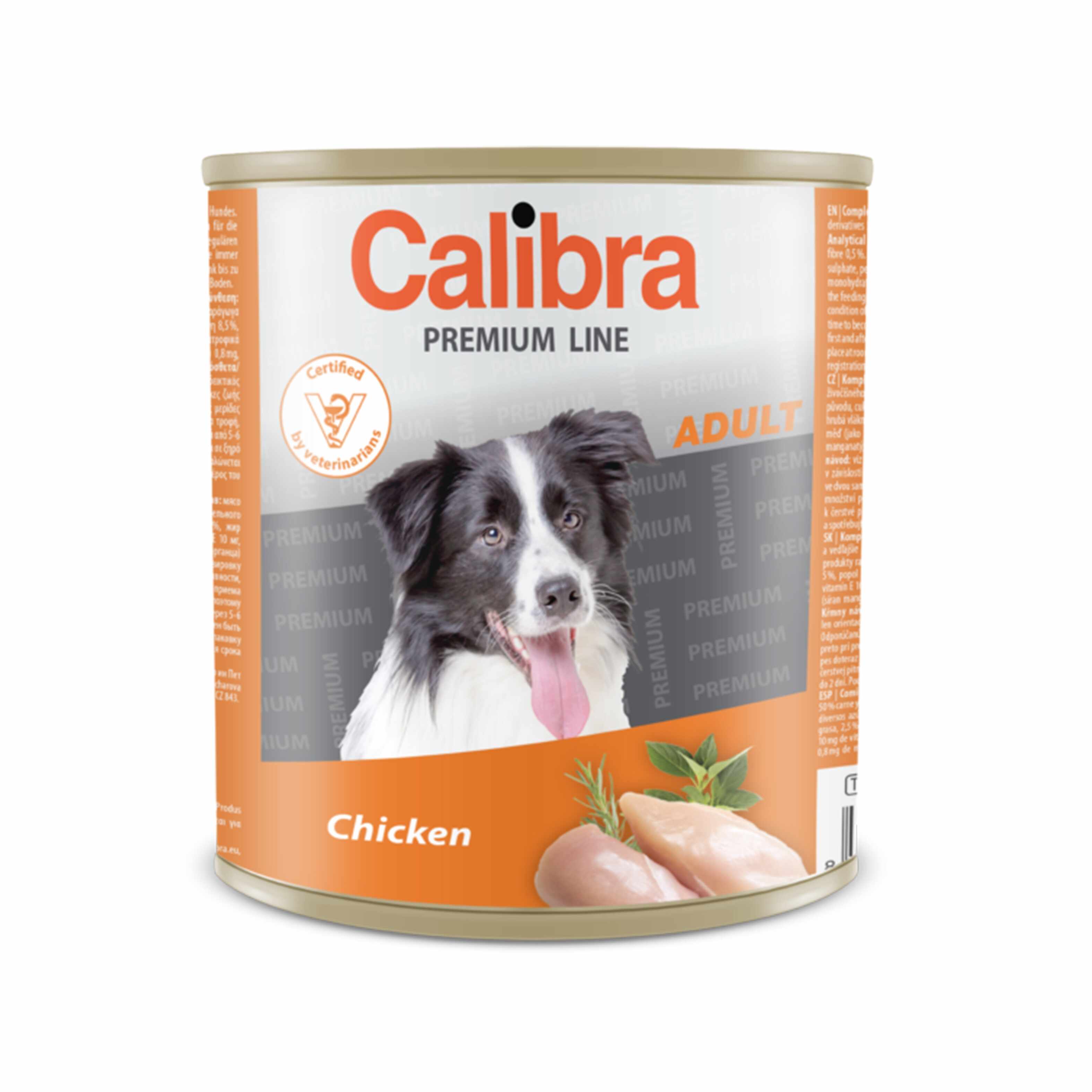 Calibra Premium Adult Chicken, 800 g