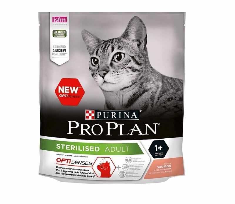 Pro Plan OptiSenses Cat Adult Salmon, 400 g