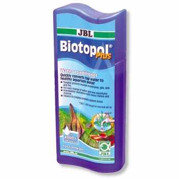 Solutie acvariu JBL Biotopol plus, 100 ml pentru 800 l