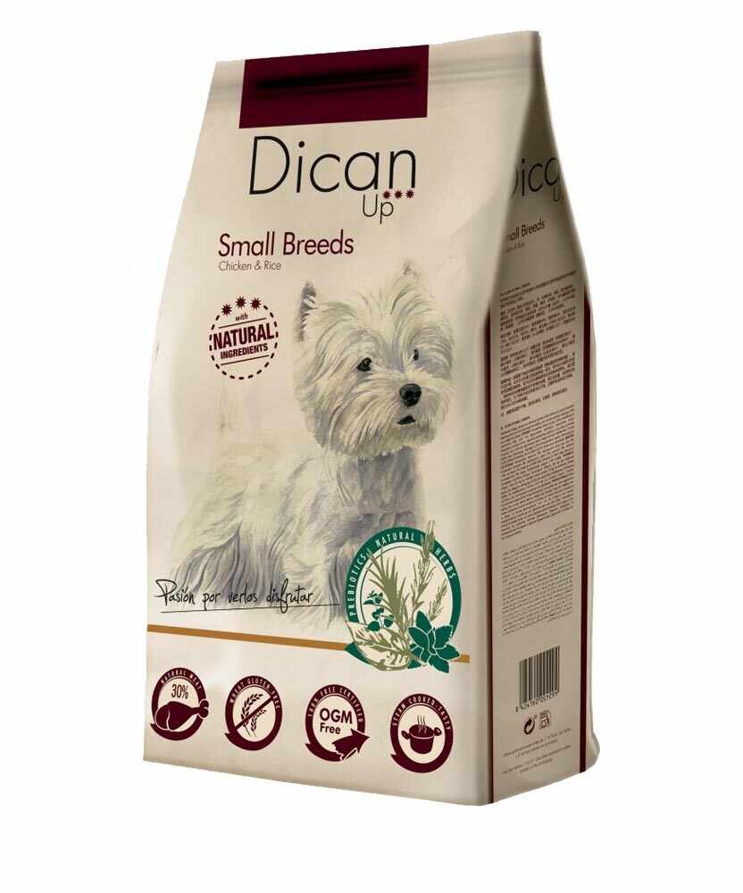 Dibaq Premium Dican Up Small Breeds, Adult Chicken & Rice, 3kg